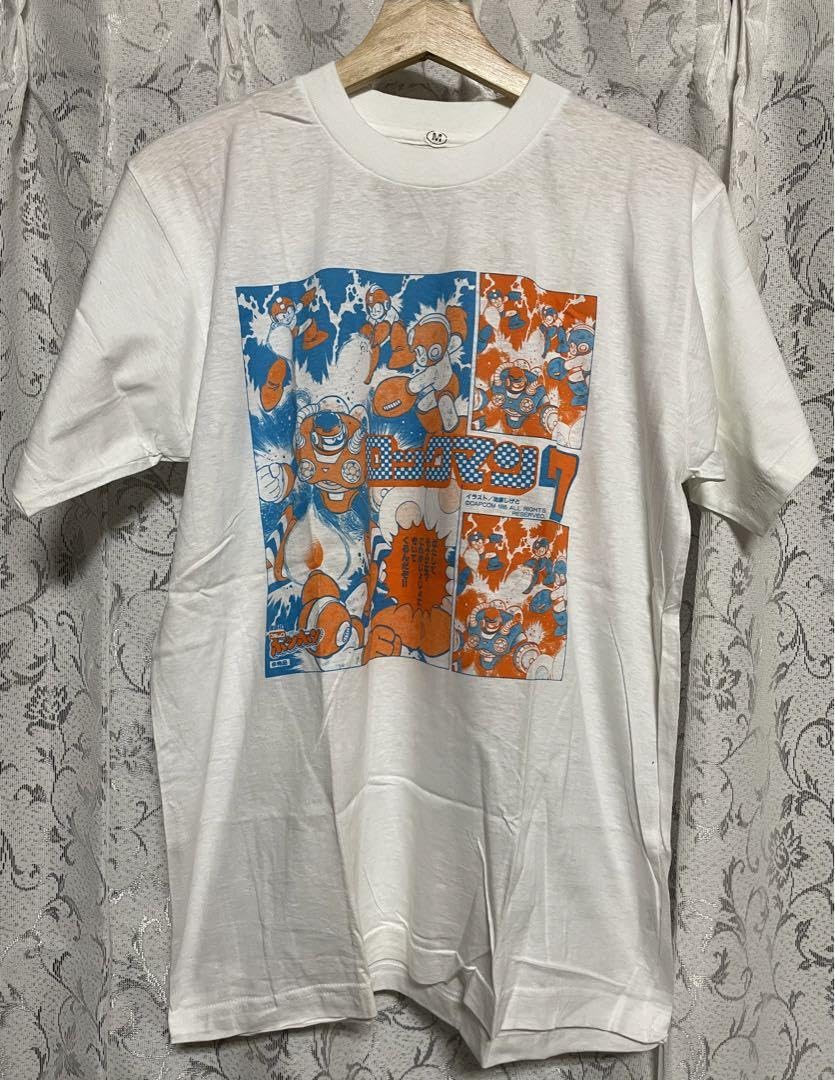 Amazon.co.jp: コミックボンボン マンガ版 ロックマン7 Tシャツ 池原 