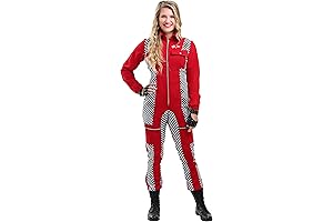 Women's Race Car Driver Jumpsuit Costume