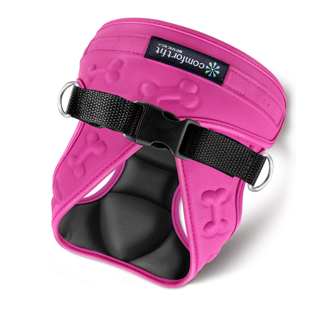 Comfort Fit Pets Dog harnesses for small dogs Our small dog harness vest has padded interior and exterior cushioning ensuring your dog is snug and comfortable ! (XX - Small, Pink)