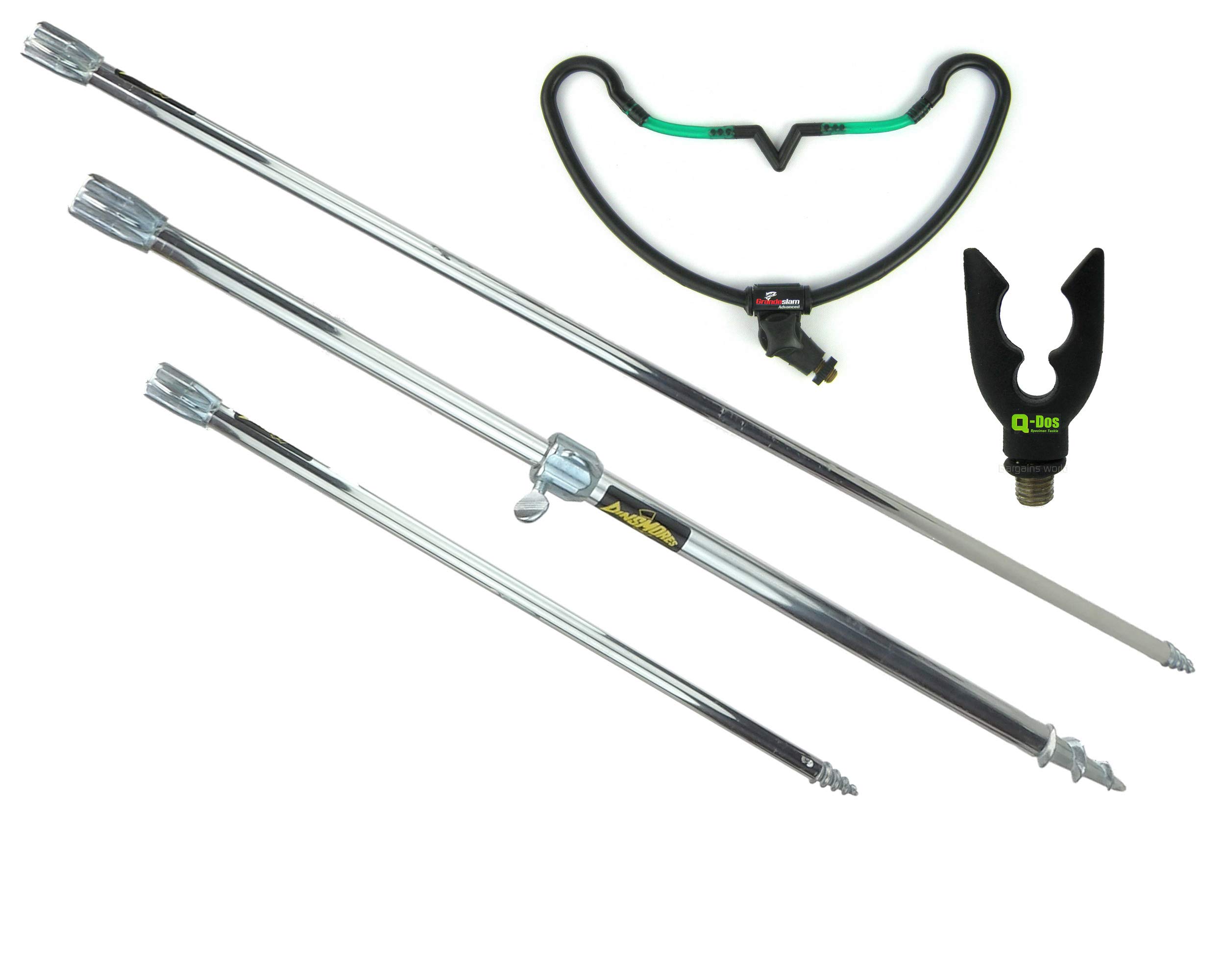 Roddarch Dinsmores Fishing Bank Sticks & Grandeslam Rod Rests Set