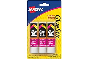 Gouge Sticks By Avery, White, Washable, Nontoxic