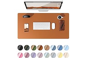 YSAGi Leather Desk Pad Protector: The Epitome of Masculine Desk Decor