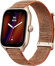 Amazfit GTS 4 43mm Smartwatch mit 1.75” AMOLED Display, 150 Sportmodi, anpassbare Schlafpläne, Alexa, GPS, Fitness Uhr mit Intelligente Erkennung von Krafttrainingsübungen für Herren Damen