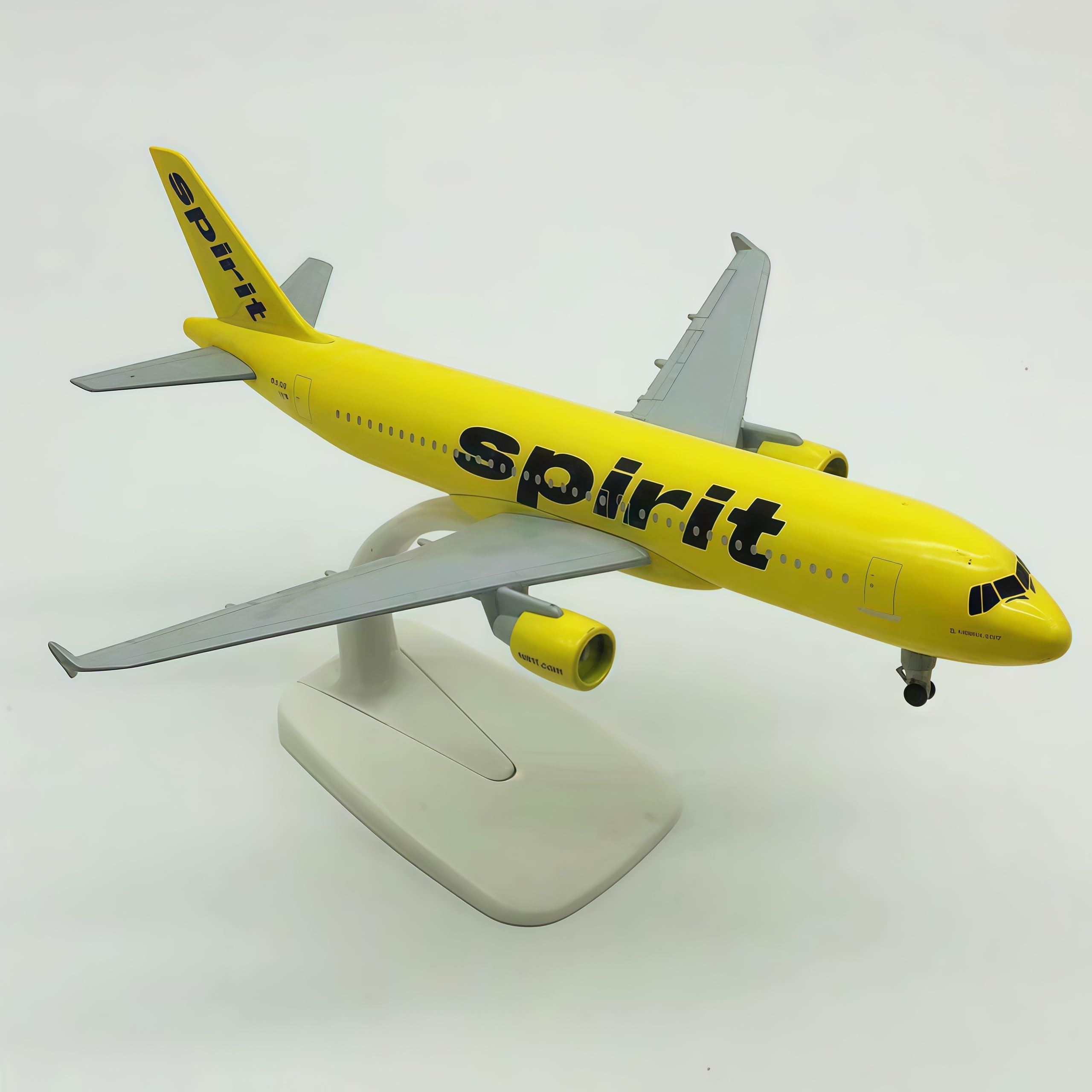 LGSRSNXHTX 20cm Spirit A320 Diecast Metal Airplane Model Aircraft Model With Stand For Aviation Enthusiast Gift,Model aircraft collection