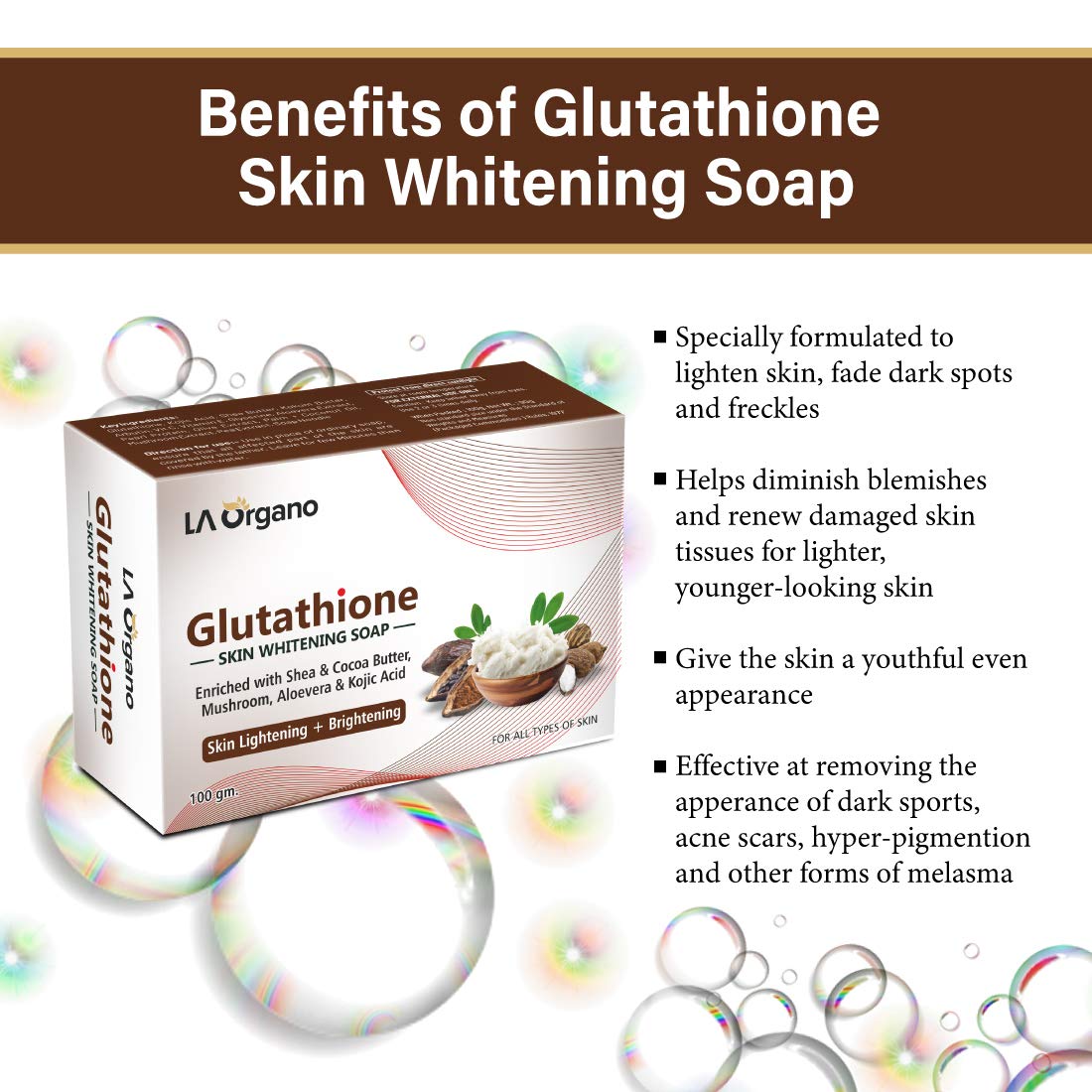 la organo glutathione skin whitening soap reviews Shea & Cocoa Butter Soap, 100 gm : Buy Online at Best Price in KSA 25,000ppm GHK-Cu Copper Peptides Supplements For anti aging Packs:6 Pack