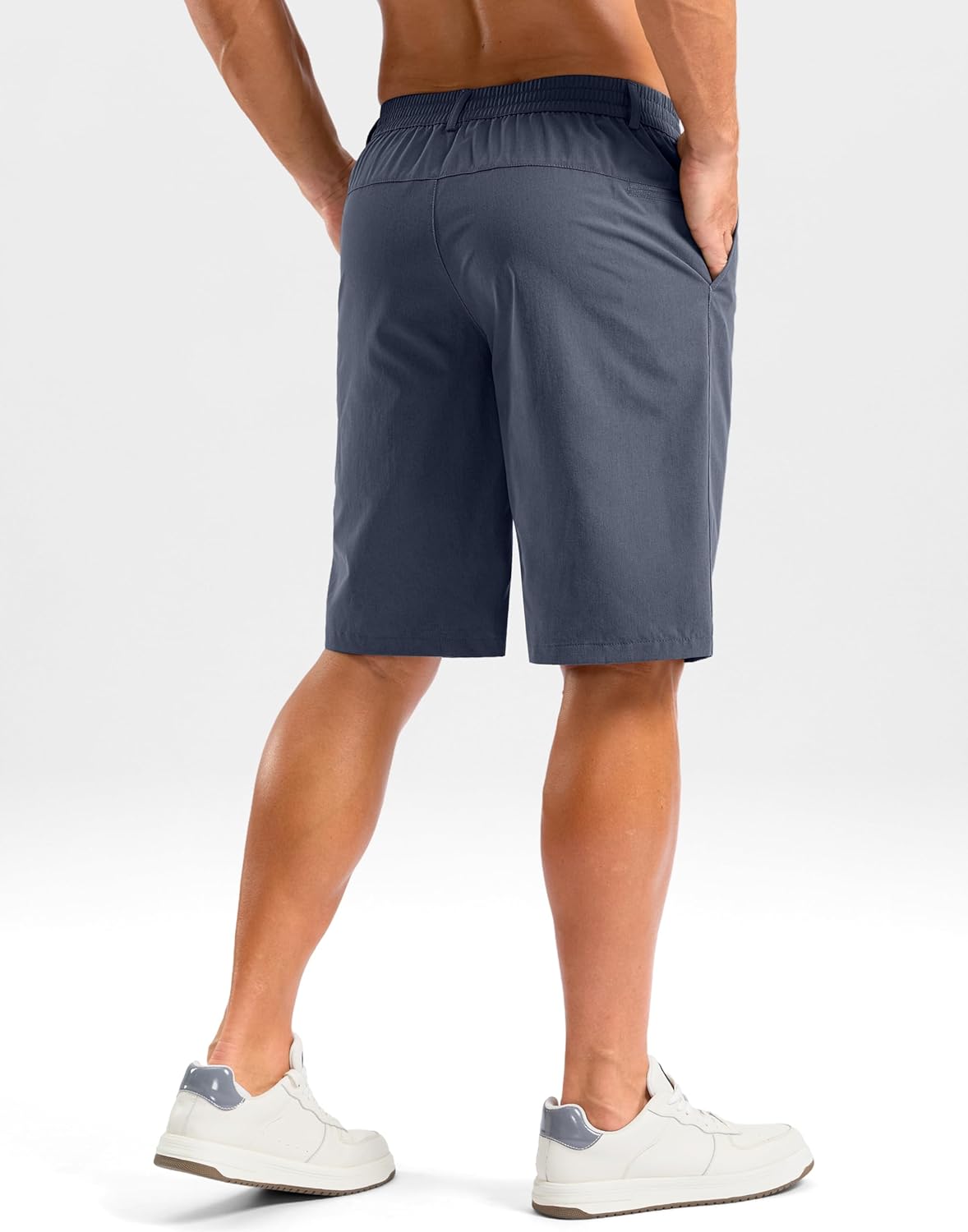 G Gradual Men's Shorts 11" Lightweight Casual Shorts for Men with 3 Pockets Summer Quick Dry Breathable Golf Shorts - Image 6