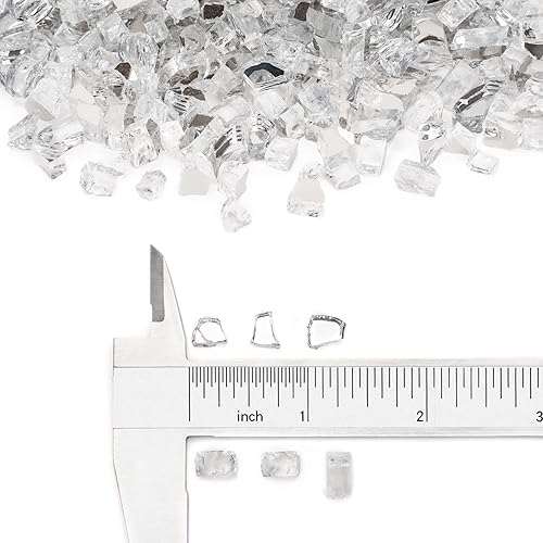 Miniatura 53 de Stanbroil - Cristal para fuego de chimenea, lugar para fogatas. Cobre reflectante