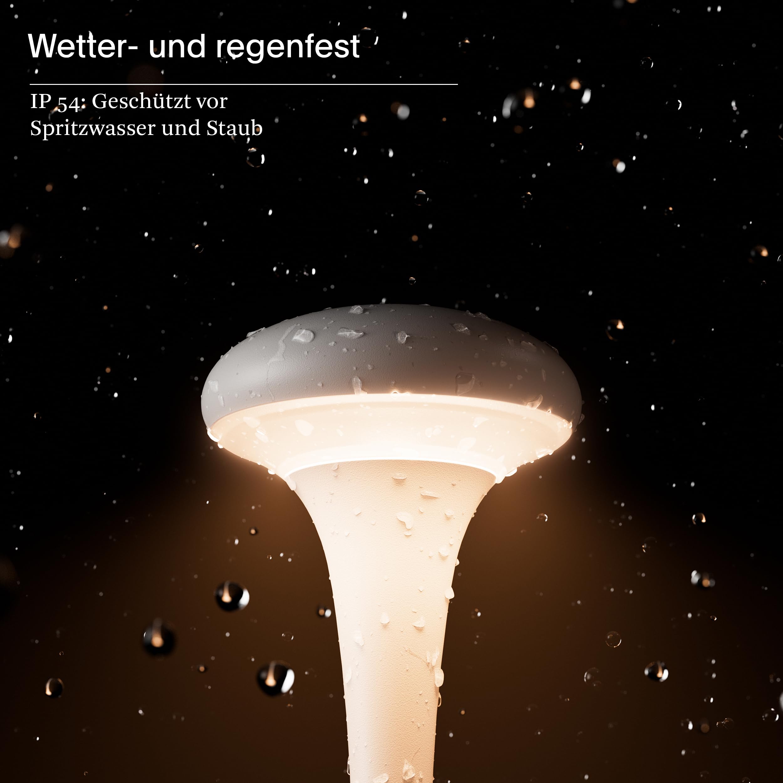 SIGOR Nudrop mini - Dimmbare kleine LED Akku-Tischlampe Indoor & Outdoor, Höhe 21 cm, aufladbar mit easy-connect puk, 7 h Leuchtdauer, salbeigrün