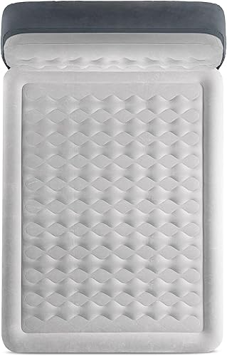 Miniatura 5 de Intex Dura-Beam - Colchón de aire Deluxe tamaño Queen de 18 pulgadas, cama reconfortante con bomba eléctrica integrada y cabecera de apoyo ultra