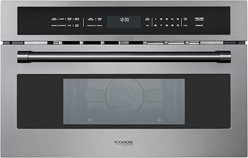 Vista 147 de KoolMore Cajón de microondas de 30 pulgadas, capacidad de 1.2 pies cúbicos en acero inoxidable (KM-MD30-SS)