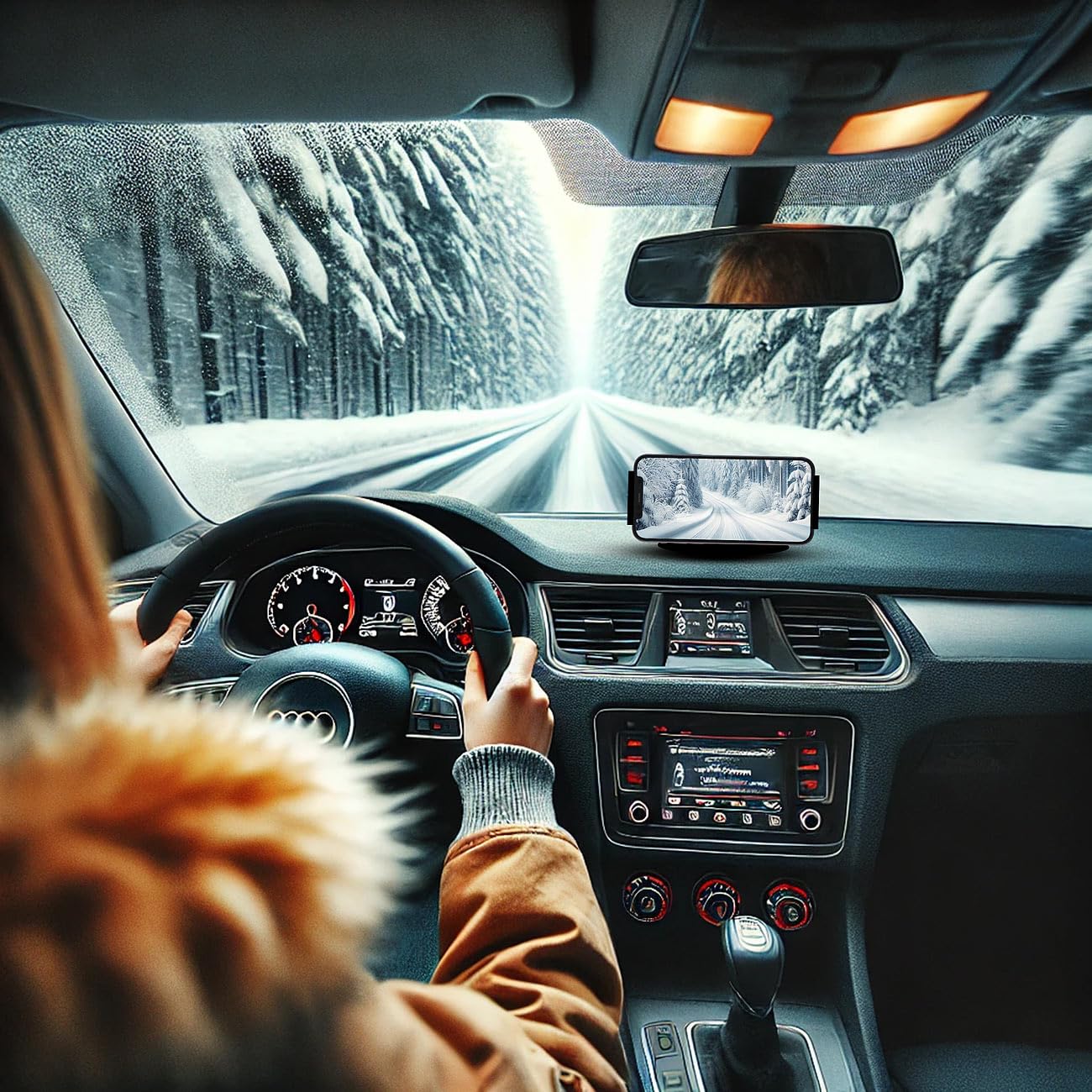 Lescars Auto Kamera: Autarke WLAN-Solar-HD-Rückfahrkamera, Akku, magnetisch, IR-Nachtsicht (Solar Rückfahrkameras, Handy, IP)