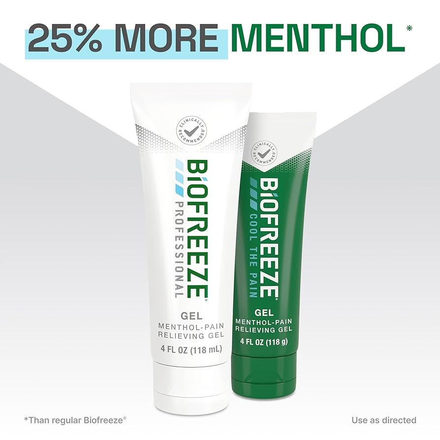 BIOFREEZE 冷却療法クリーム 110g×3本 Biofreeze – Genuine Care