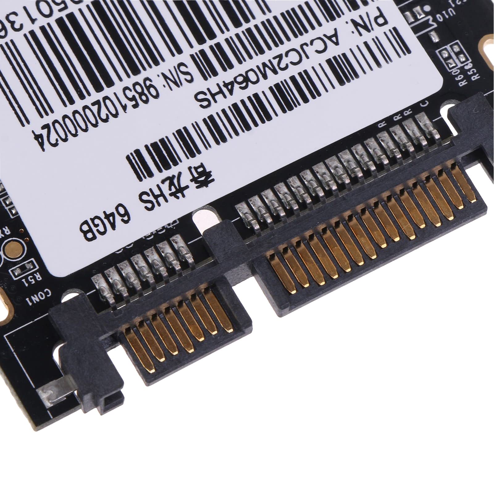 Amazon.com: CATSELURRY SATA III SSD 64GB Half-Slim SATA III SSD