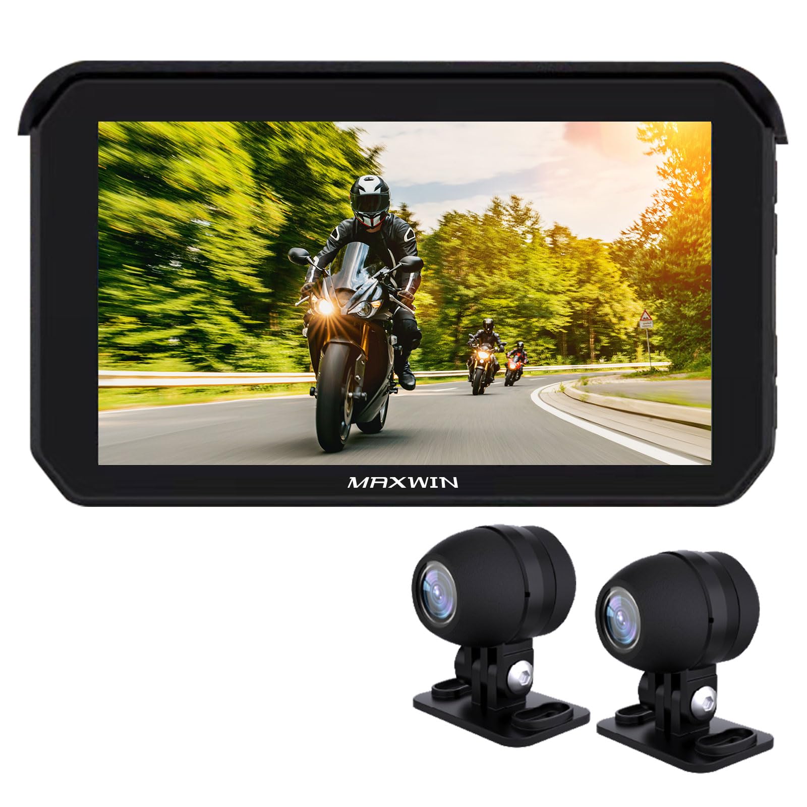 Amazon.co.jp: MAXWIN(マックスウィン) バイク用 ドライブレコーダー 2 