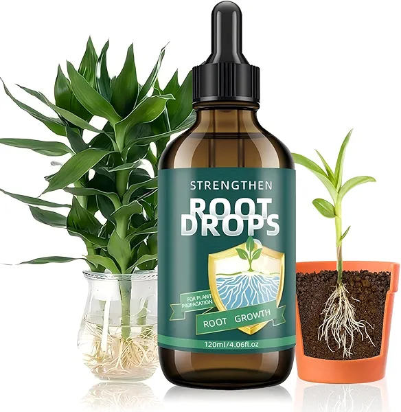 Root Drops – Liquid IBA Rooting Hormone for Cuttings | Speeds Up Propagation | Works in Water, Soil, Moss, LECA | for Indoor Houseplants Like Pothos, Monstera (4 oz)