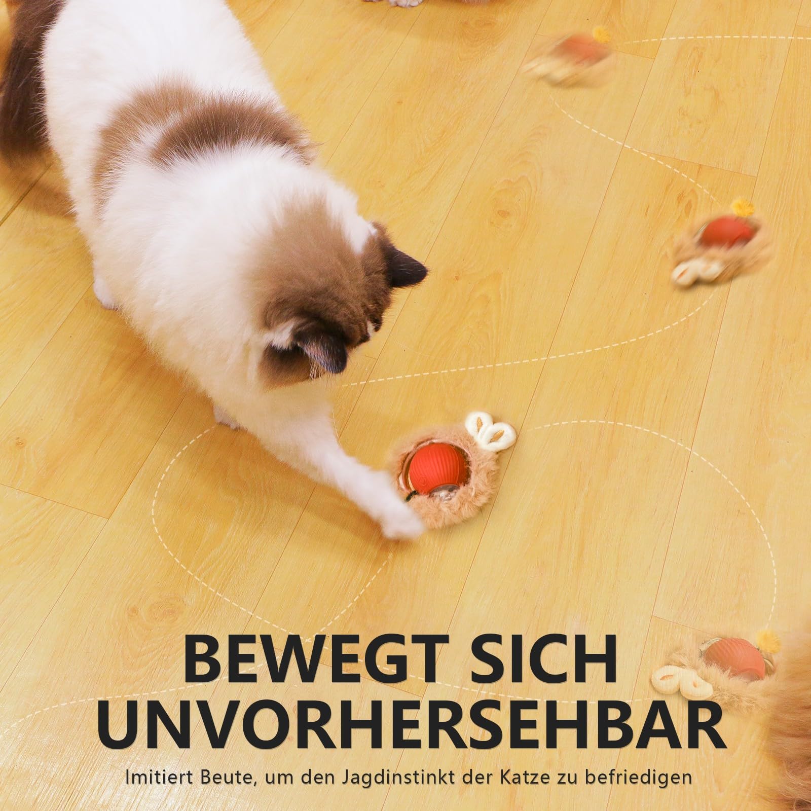 Zeepet Interaktive Katze Spielzeug Ball mit Plsch Schwanz & Elastischer Ring, Automatisches Katze Spielzeug mit 3 Modi, Berhren Automatische Bewegung Wiederaufladbare Indoor Katze bung Ball : Amazon.de: Haustier Zeepet Interaktive Katze Spielzeug Ball mit Plsch Schwanz & Elastischer Ring, Automatisches Katze Spielzeug mit 3 Modi, Berhren Automatische Bewegung Wiederaufladbare Indoor Katze bung Ball : Amazon.de: Haustier