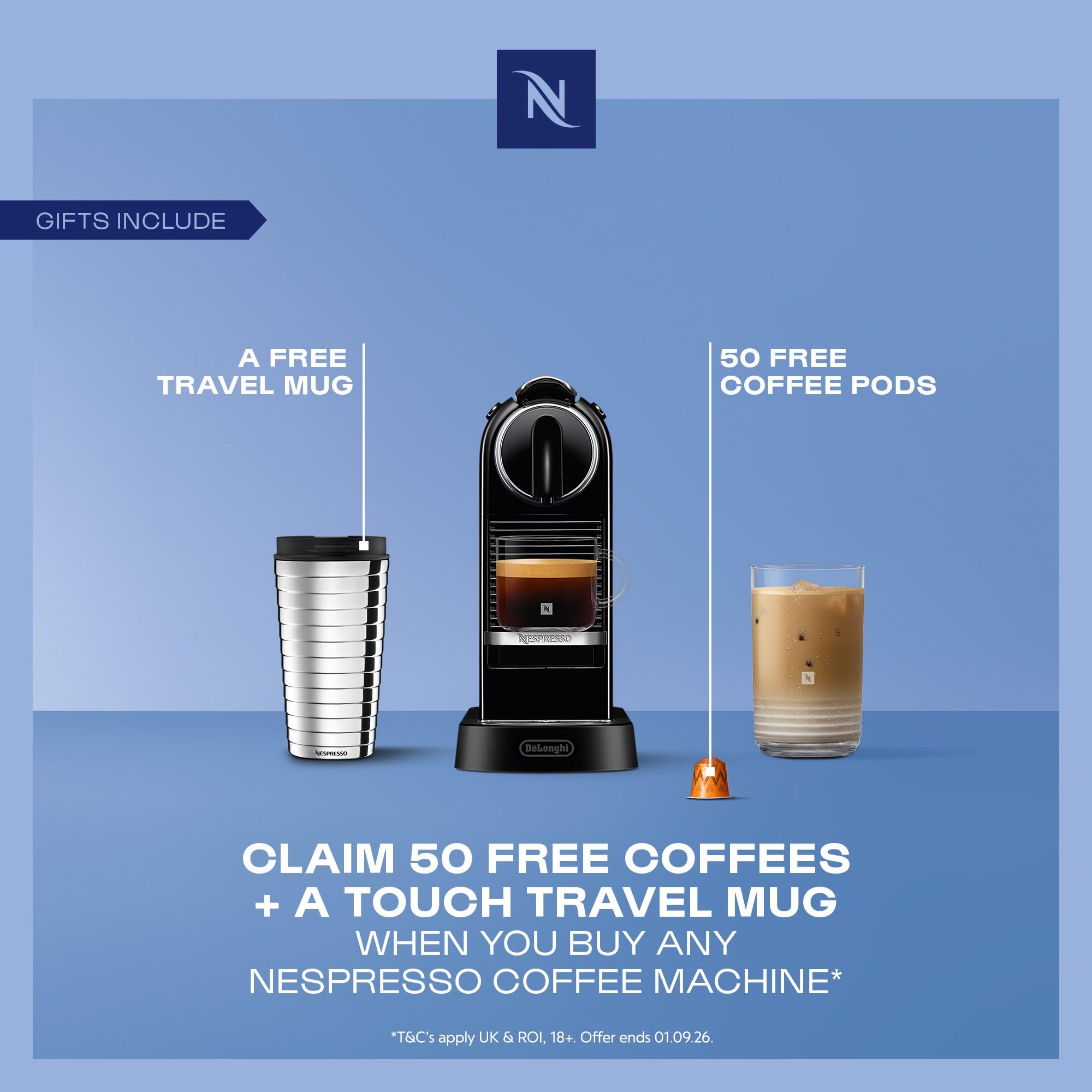Nespresso Kapsułki (100 sztuk)