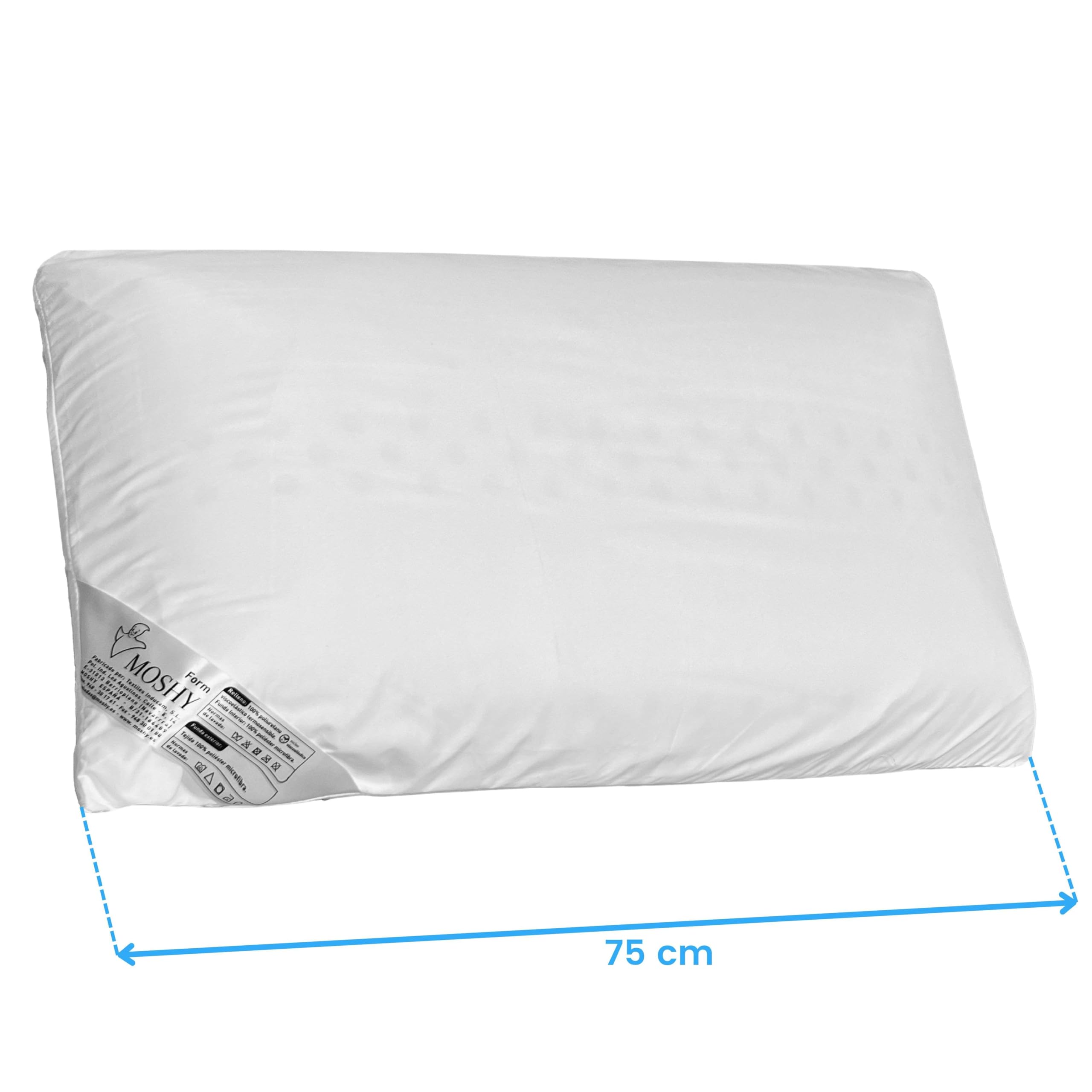 Almohada Viscoelástica Form Moshy Altura Media 75 cm