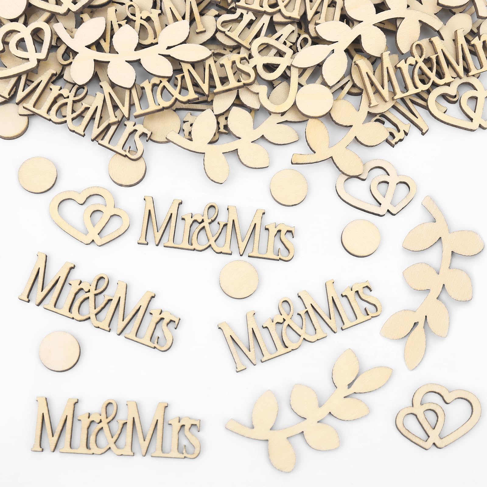 Mr & Mrs Bruiloft Decoratie - 3 Hoepels Inbegrepen