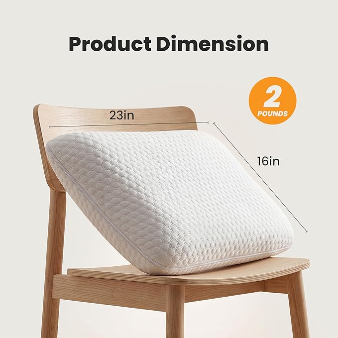 Almohada Viscoelástica con Gel Refrescante Tamaño Estándar - Funda Lavable miniatura 3
