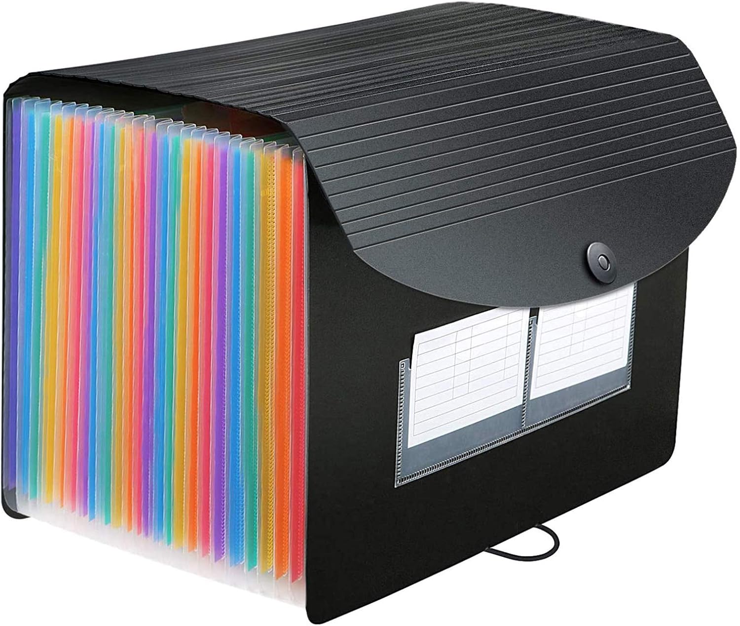 Amazon Actfaith 26ポケット アコーディオンファイルオーガナイザー 拡張ファイルフォルダー カバー付き A4レターサイズ