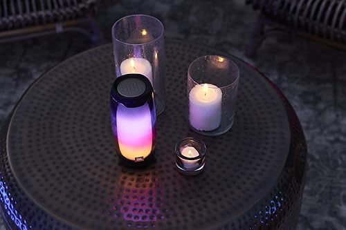 Miniatura 2 de JBL Pulse 4 - Altavoz Bluetooth portátil impermeable con espectáculo de luz, color negro