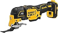 Vista 8 de DEWALT 20V MAX XR Herramienta multifuncional oscilante inalámbrica, motor sin escobillas de velocidad variable con luz LED, tiempo de ejecución