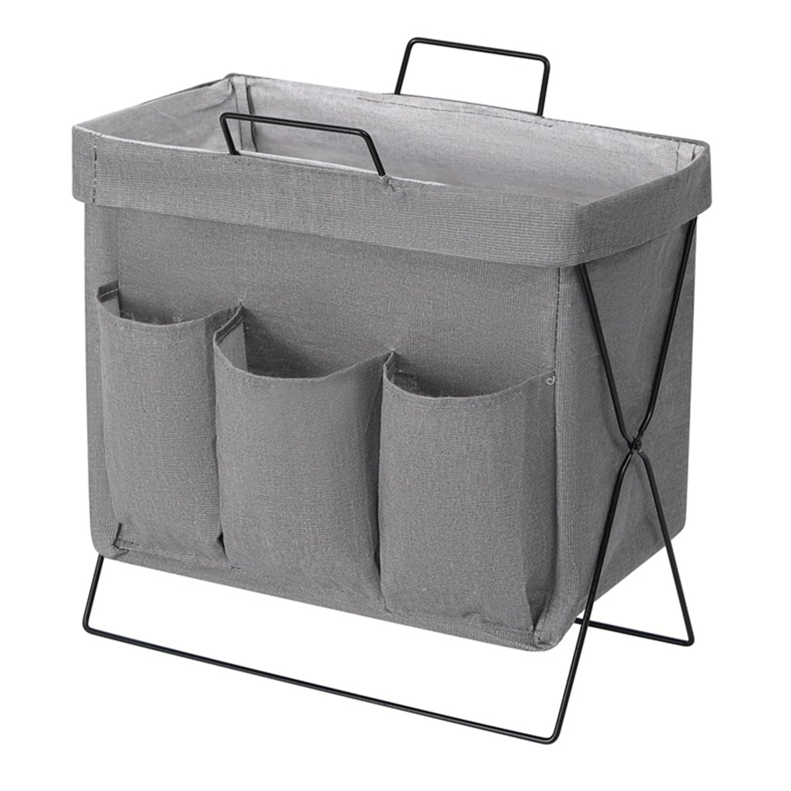 Glifora Storage Basket - Foldable Dirty Laundry Basket, Multipurpose Strong Load-Bearing Organiser for Clothes, Groceries and Snacks