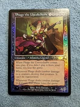 Amazon.co.jp: MTG Foil 英 触れられざる者フェイジ Phage the