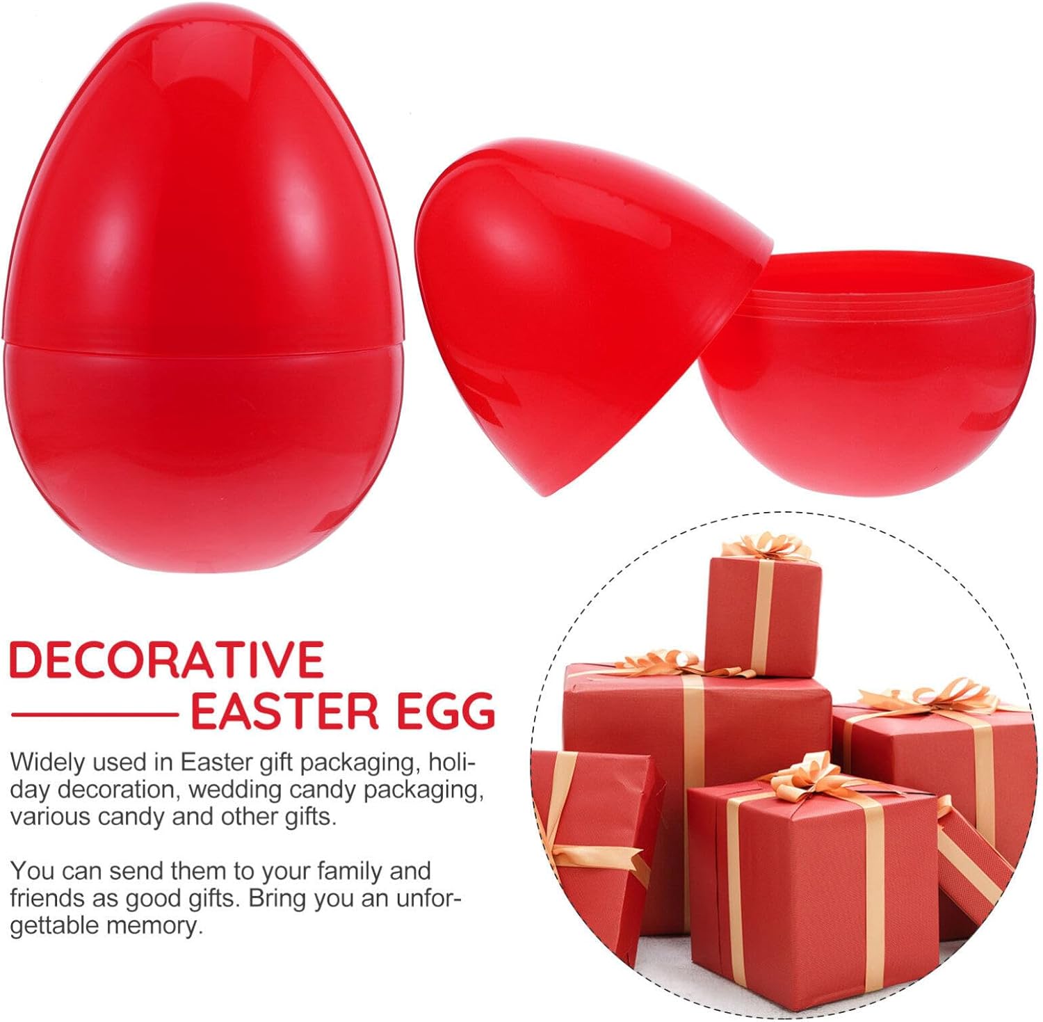 Dark Fillable Eggs, Fillable Easter Eggs Plastic Easter , Basket Stuffers Fillers, for Egg Hunt, Decorations, Toy Egg Basket