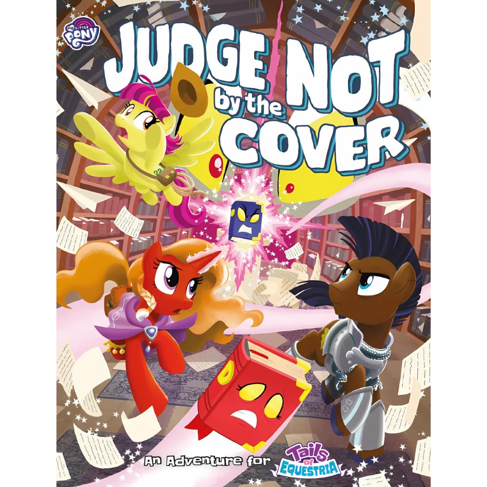 Pacchetto RPG Tails of Equestria: Sourcebook del film, Judge Not by The Cover, Haunting of Equestria, Gettoni di amicizia e Orchi e Oubliettes (5 articoli)