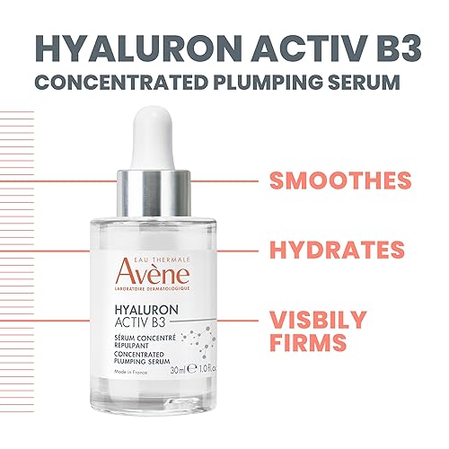 Miniatura 3 de Avène Hyaluron ACTIV B3 - Suero concentrado para rellenar el cuerpo, suero hidratante ligero, alimentado por niacinamida + ácido hialurónico puro,