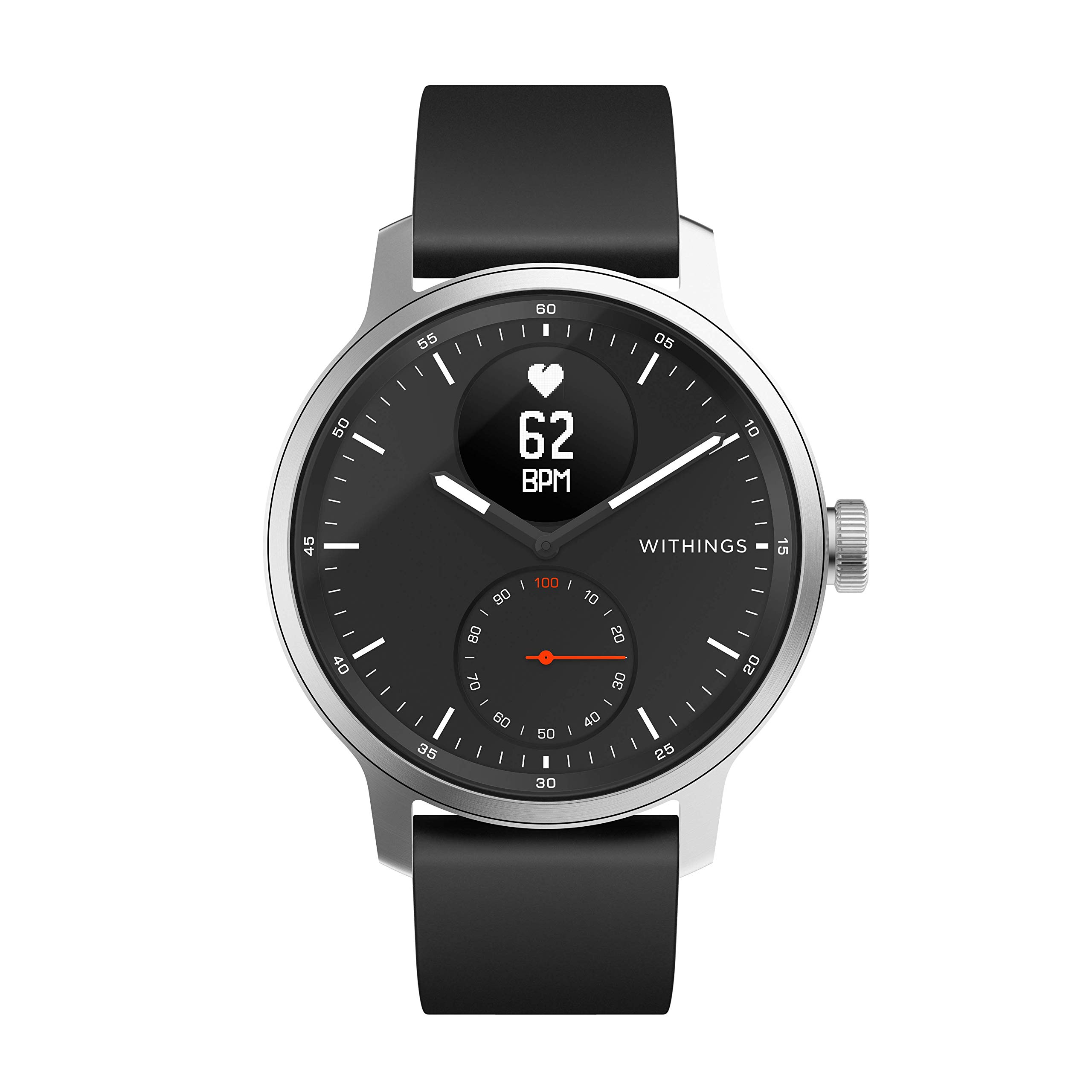 WITHINGS - Bracelet Premium en fluoroélastomère spécial Sport pour ScanWatch, Steel HR, Steel HR Sport, Move ECG, Move et Steel