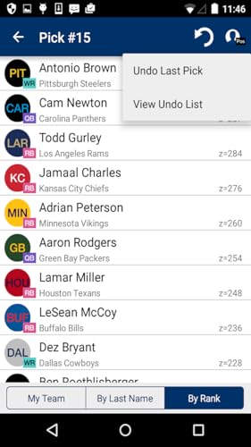 DraftCaddy FFL 2016