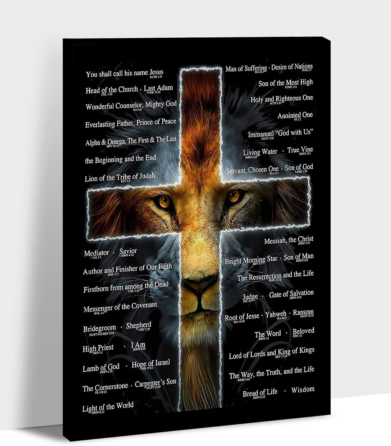 10 Commandments Canvas Wall Art, The