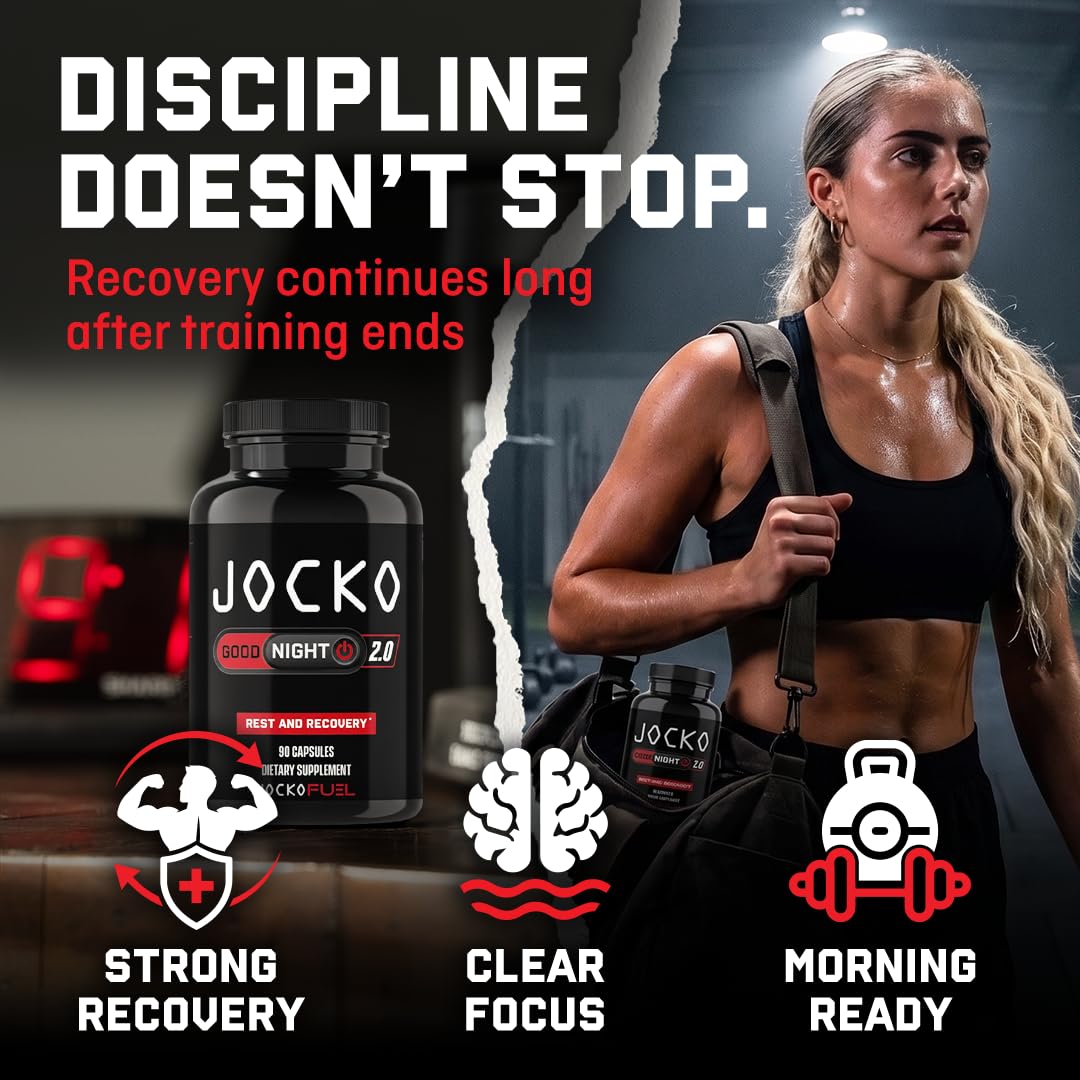 Jocko Fuel Good Night 2.0 Sleep Aid Supplement for Adults | 30 Serving — Amazon image 5