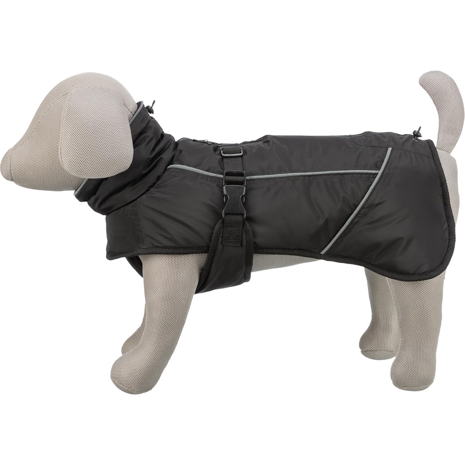 Trixie Abrigo para Perro, Invierno, brizon, Negro