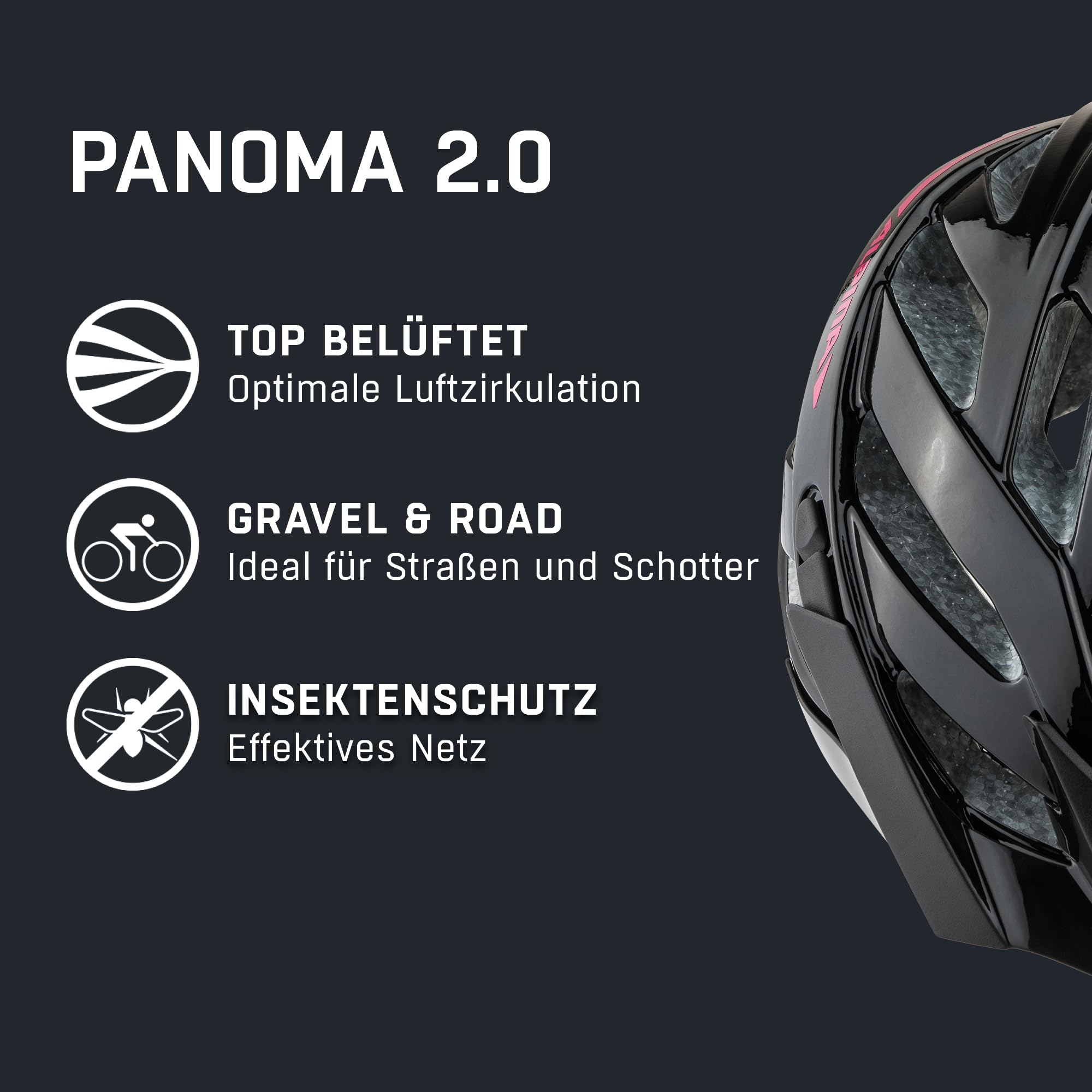 ALPINA PANOMA 2.0, Casco da Bicicletta Unisex Adulto