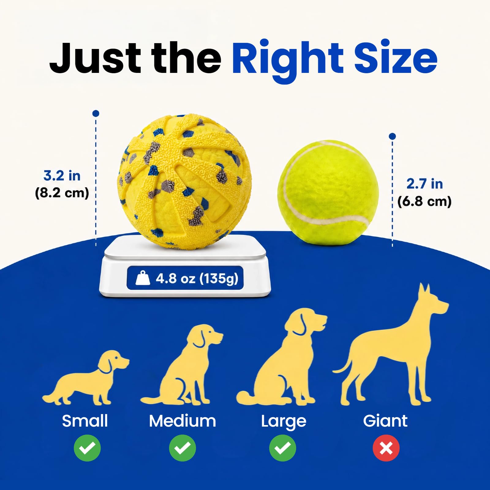 Pelota interactiva de juguetes para perros, juguetes para perros en movimiento para mantenerlos ocupados, auto rodante y rebote automático, material suave E-TPU IPX7 impermeable