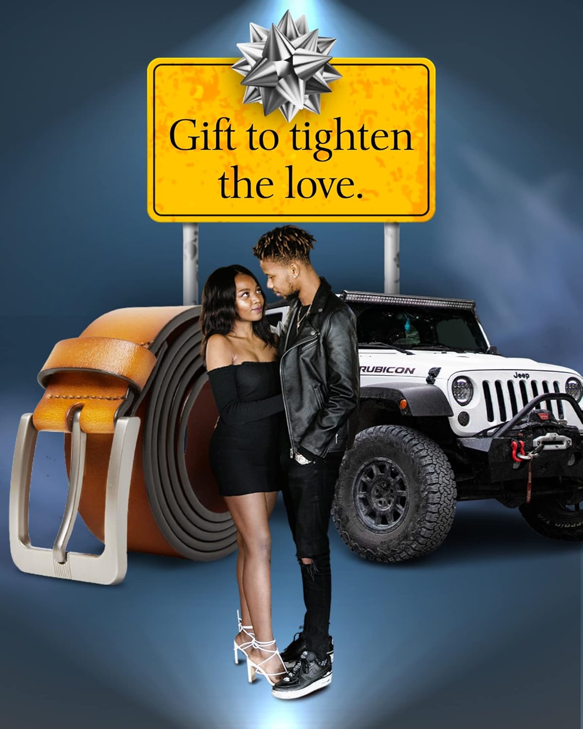 Genuine Leather Dress Belt For Men - Mens Belts For Suits, Jeans, Uniform With Single Prong Buckle - Designed in the USA - Image 5