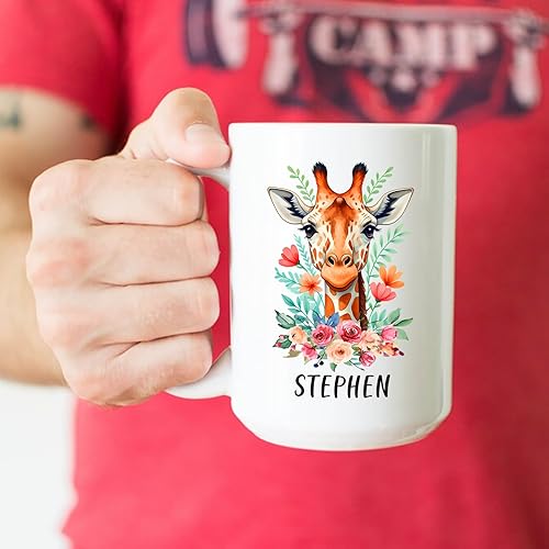 Miniatura 79 de Taza de café personalizada de mariposa para niños, mujeres, tazas personalizadas de animales, taza con nombre personalizado para cumpleaños, Taza