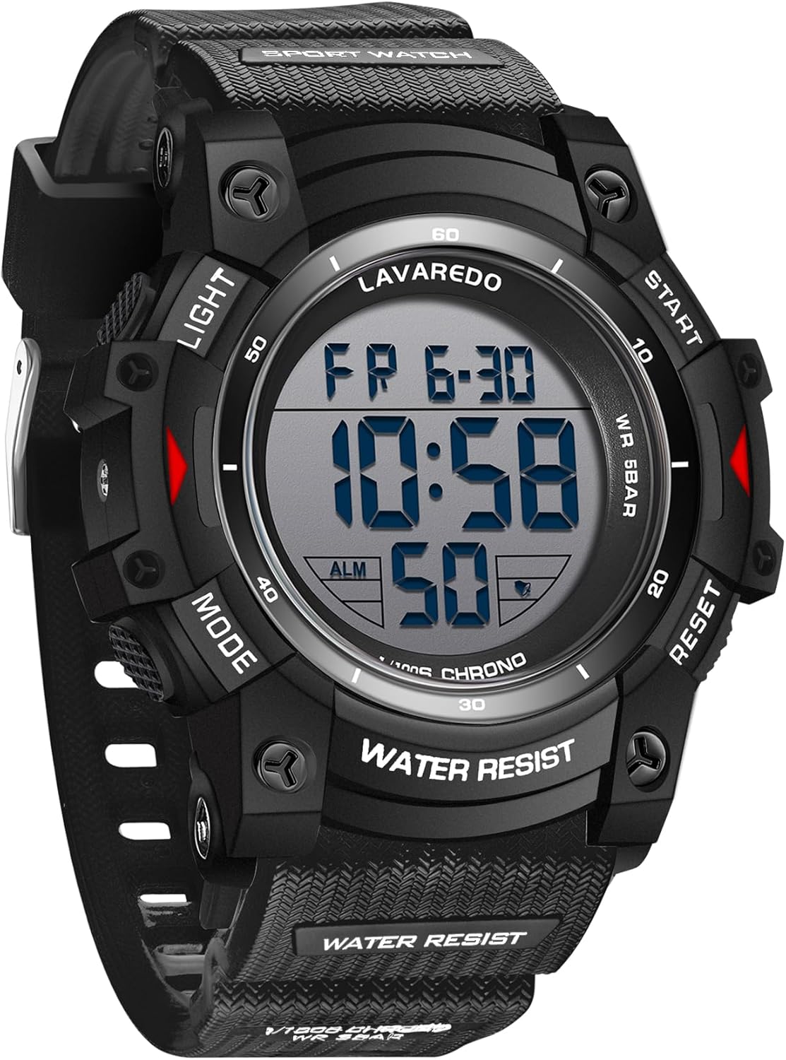 Men’s Digital Watch Sports Outdoor Waterproof Watches for