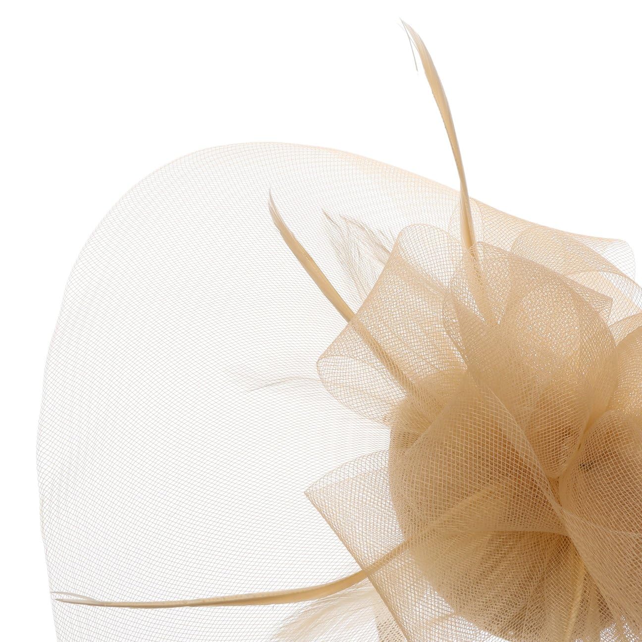 CAPPELLISHOP Crynol Fascinator Cappello da Cerimonia Decorazione Capelli Prodotto in Italia Donna Primavera Estate
