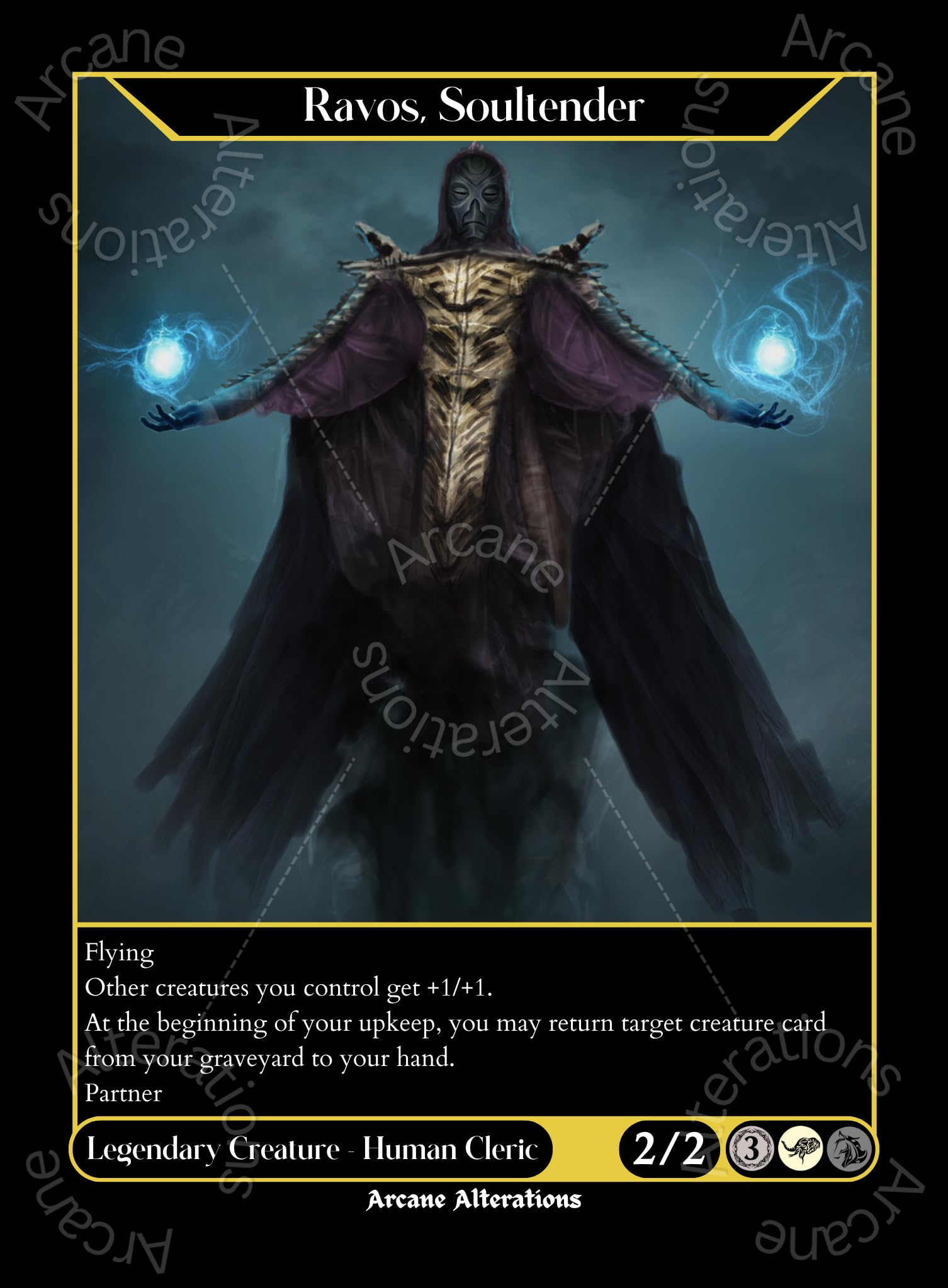 Amazon.com: Ravos, Soultender Dragon Priest The Elder Scrolls Crossover  Altered Art Custom Proxy Cards : Toys & Games