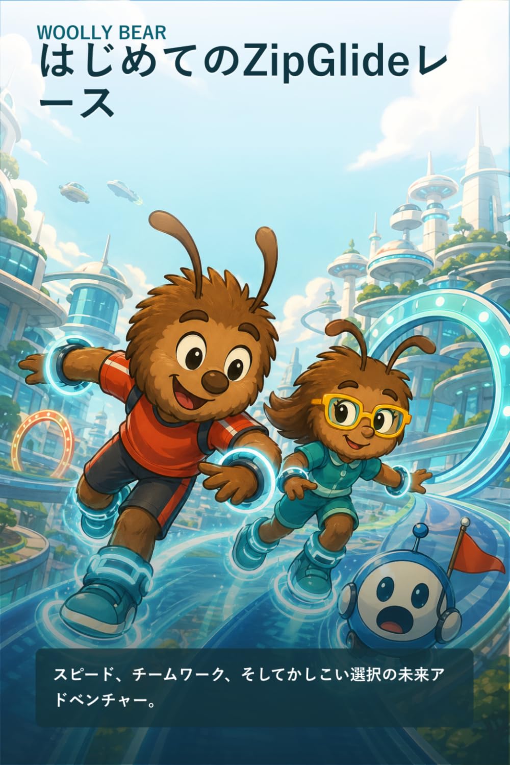 Woolly Bear: はじめてのZipGlideレース