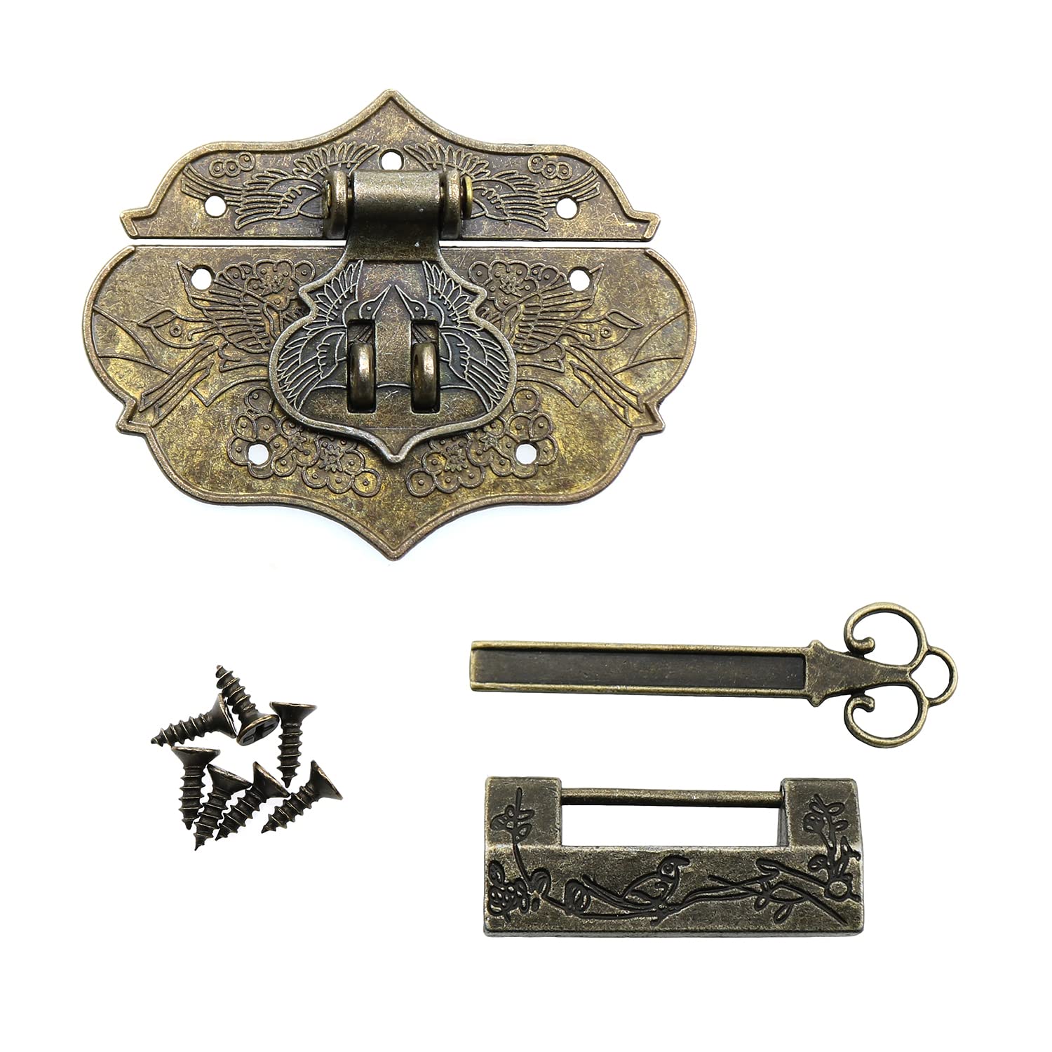 Vintage Lock Kit - Decorative Hasps & Padlocks -3