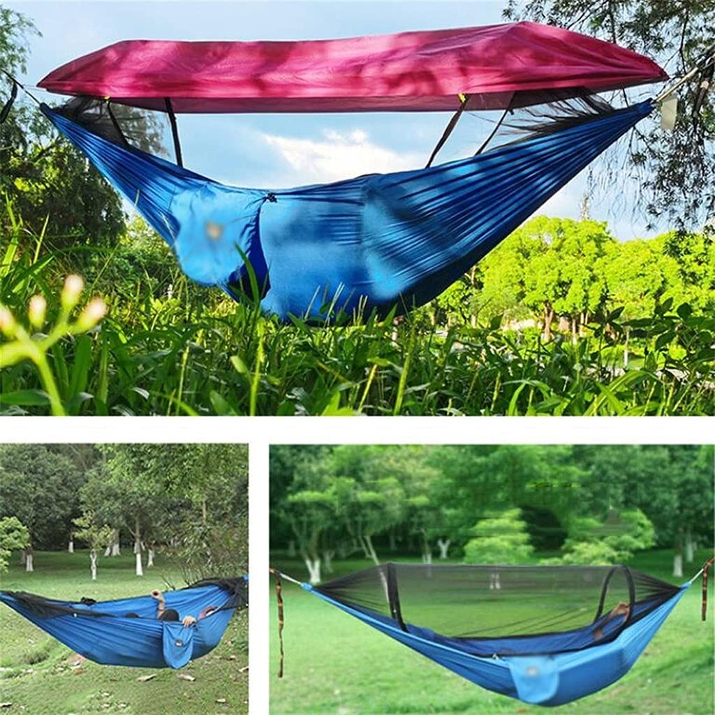 hamac en Toile Hamac Portable adapté à la Tente de Camping en Plein air Hamac (Taille Unique: 270 * 1 40cm) Camping hamac (Color : D)