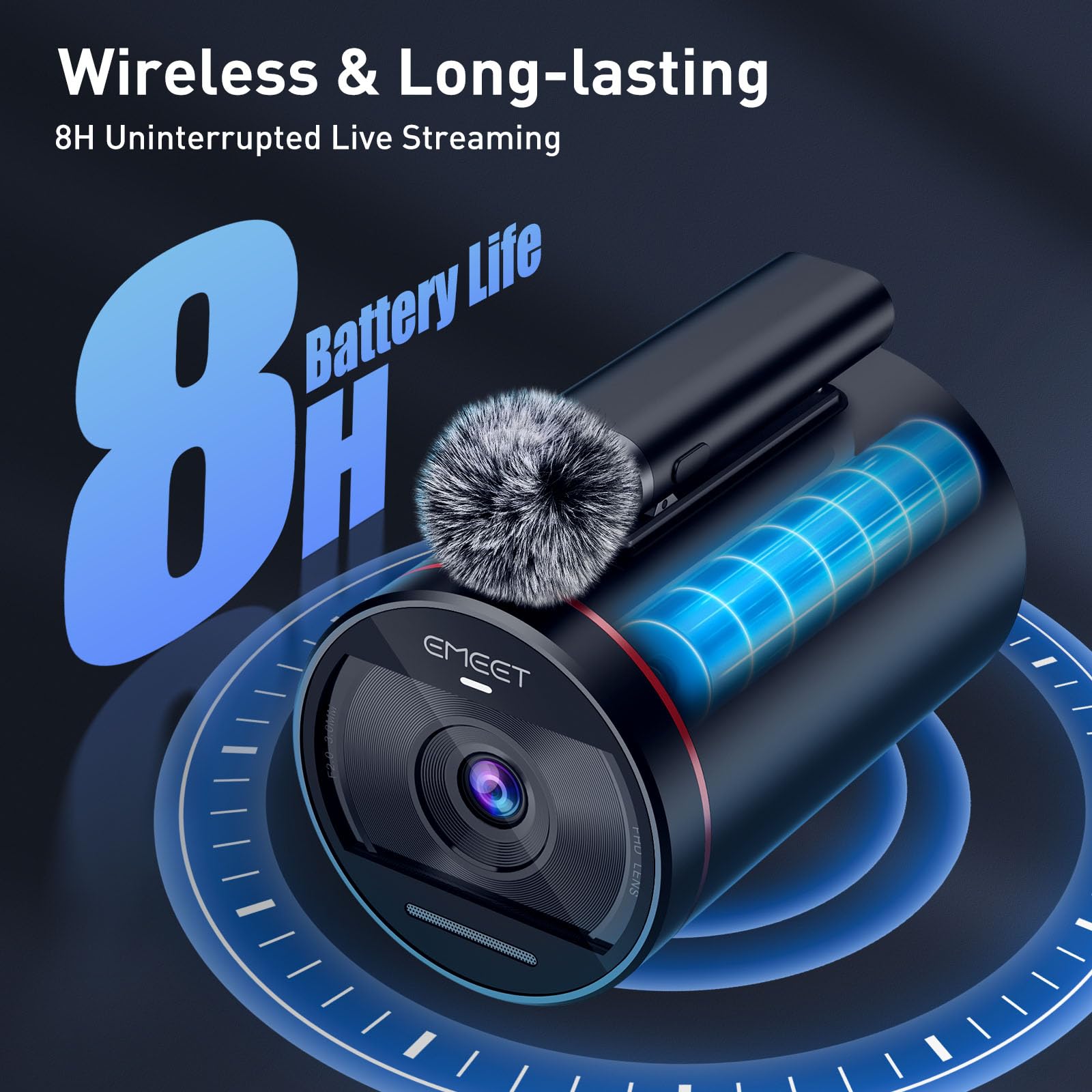 Amazon.com: EMEET Streamcam One Wireless Streaming Camera, 1080P 