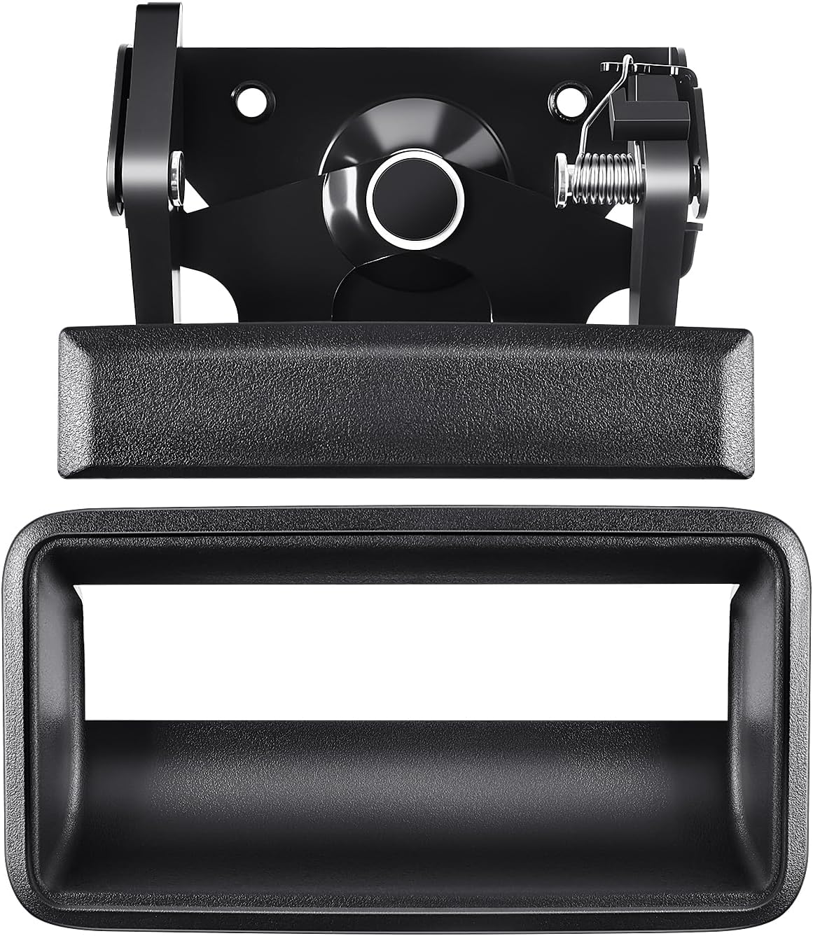 FAERSI Metal Tailgate Handle Latch w/Bezel Compatible with1988-2002 Chevrolet Chevy GMC Truck C1500 C2500 C3500 K1500 K2500 K3500,Repalces# 15991785 15991786 GM1915101 GM1916101