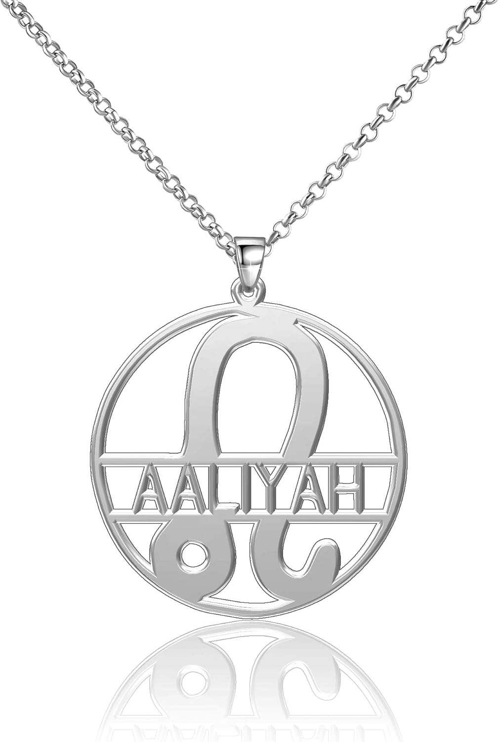 Personalized Sterling Silver Leo Nameplate Necklace Nigeria Ubuy